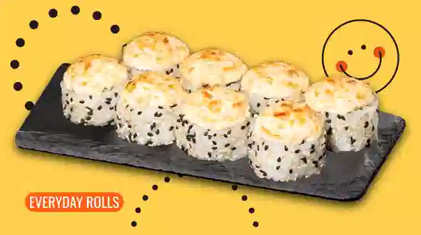 Dish Baked roll with crab mix menu We Sushi Baked roll with crab mix menu We Sushi