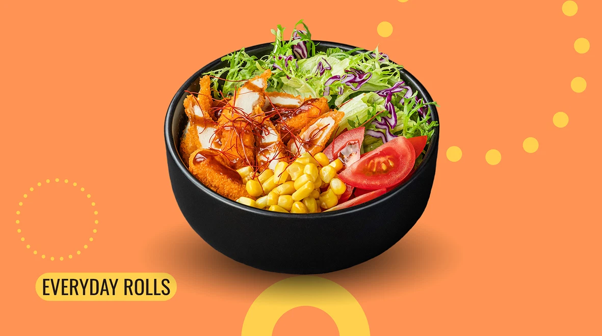 Dish Chicken Tonkatsu Bowl XL menu We Sushi Chicken Tonkatsu Bowl XL menu We Sushi