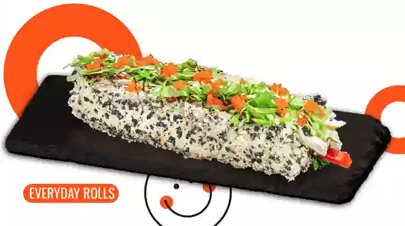 Dish Roll-dog with chicken menu We Sushi Roll-dog with chicken menu We Sushi