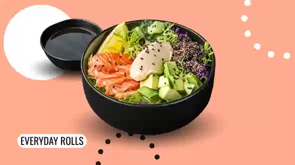 Dish Salmon Poke menu We Sushi Salmon Poke menu We Sushi