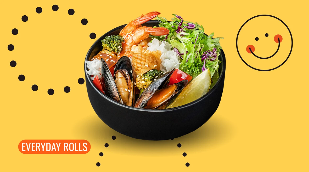 Dish Seafood Bowl XL menu We Sushi Seafood Bowl XL menu We Sushi