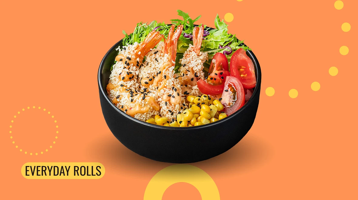 Dish Shrimp Bowl menu We Sushi Shrimp Bowl menu We Sushi