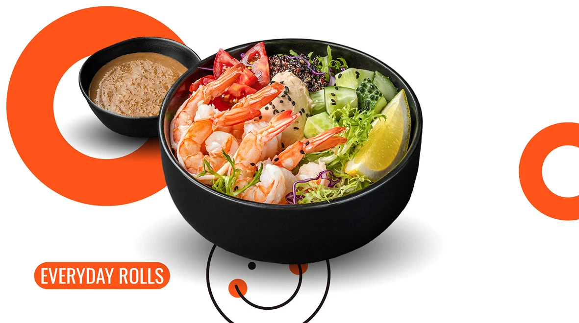 Dish Shrimp Poke menu We Sushi Shrimp Poke menu We Sushi