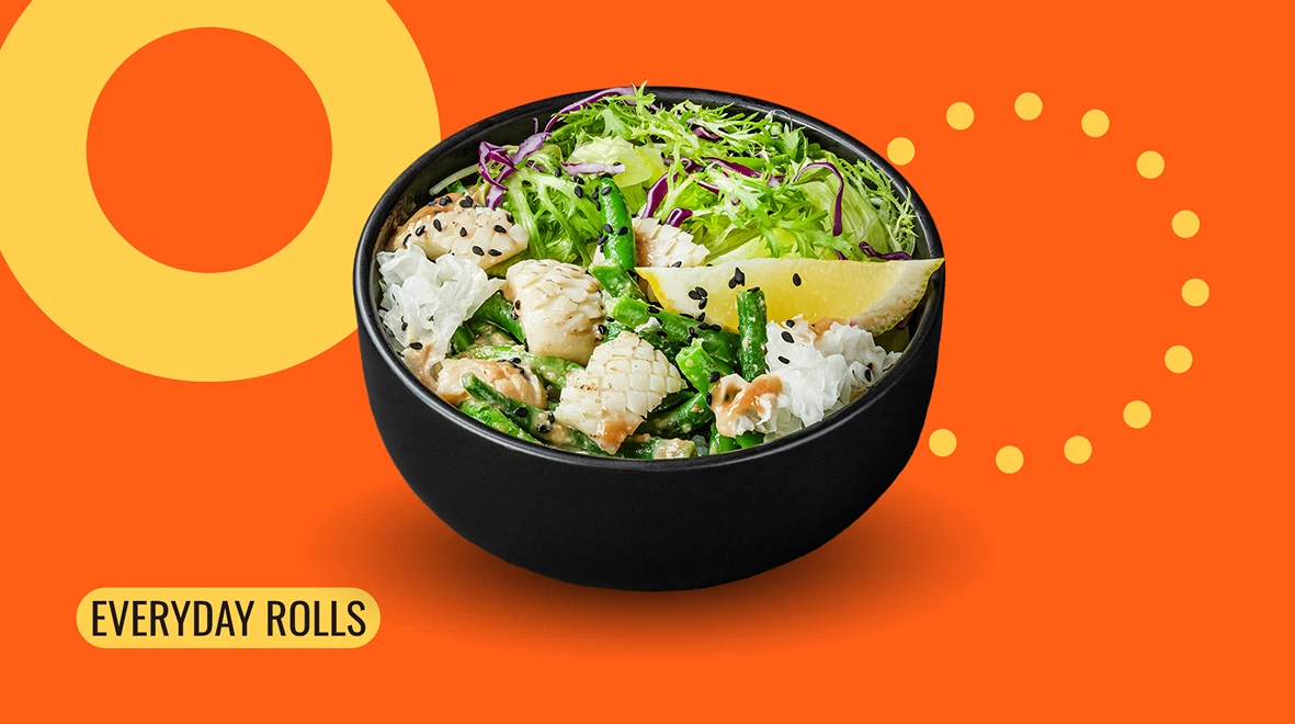 Dish Squid Bowl menu We Sushi Squid Bowl menu We Sushi