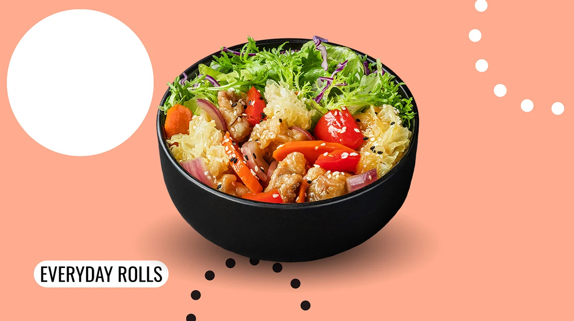 Dish Sweet and Sour Chicken Bowl menu We Sushi Sweet and Sour Chicken Bowl menu We Sushi