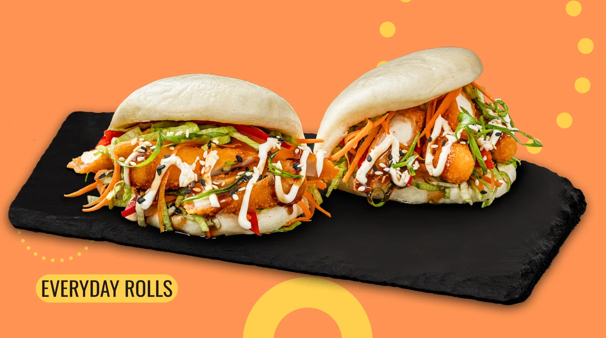 Dish Tonkatsu Chicken Bao menu We Sushi Tonkatsu Chicken Bao menu We Sushi