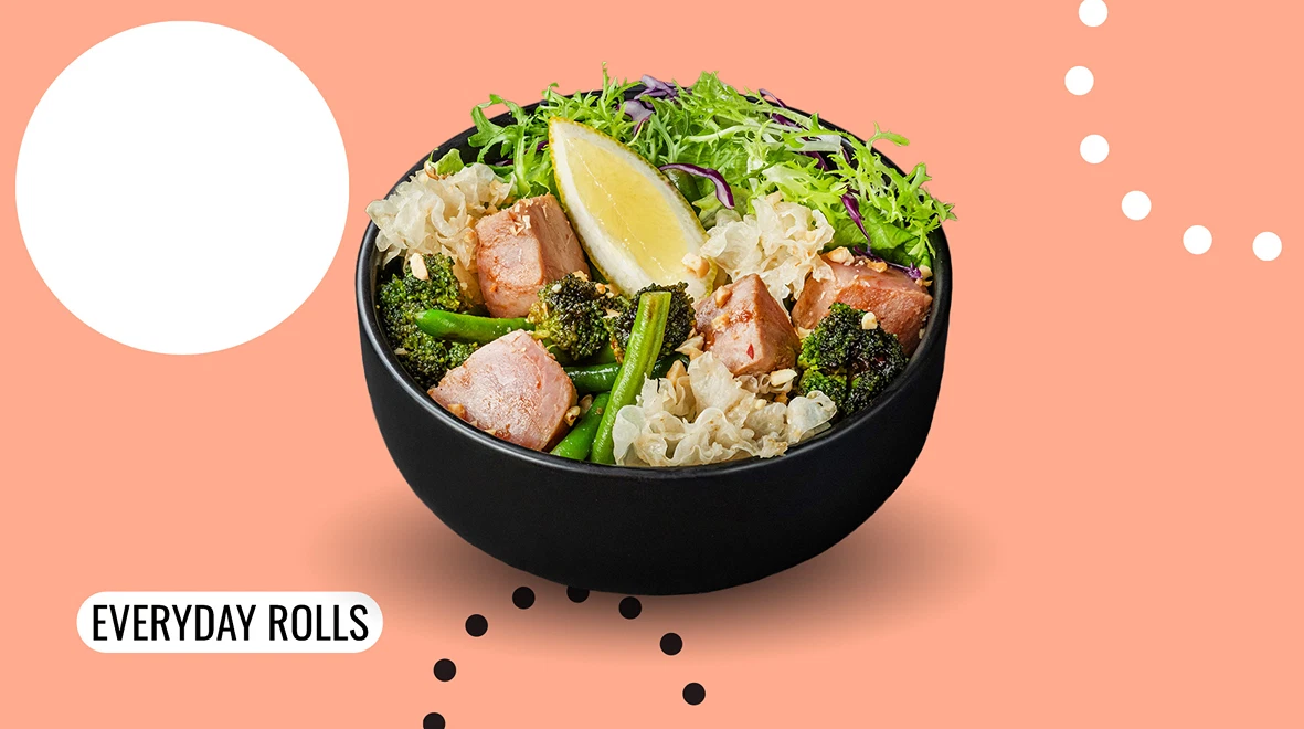 Dish Tuna Bowl in Pad Thai Sauce menu We Sushi Tuna Bowl in Pad Thai Sauce menu We Sushi