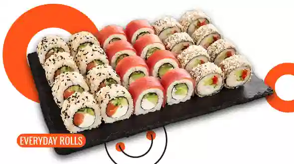 Dish Sushi Box Beach party 24 pcs menu We Sushi Sushi Box Beach party 24 pcs menu We Sushi