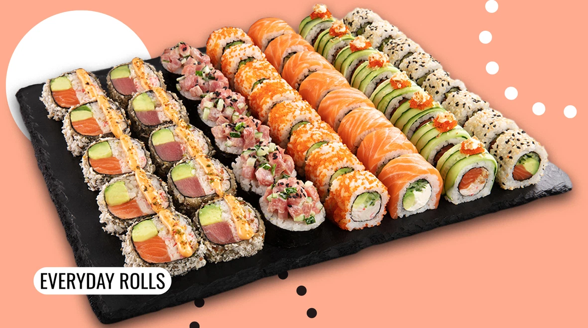 Dish Sushi Box Blackbox Deluxe 48 pcs menu We Sushi Sushi Box Blackbox Deluxe 48 pcs menu We Sushi