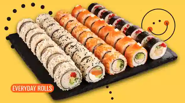 Dish Sushi Box Deluxe 40 pcs menu We Sushi Sushi Box Deluxe 40 pcs menu We Sushi