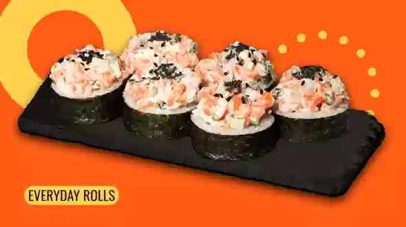 Dish Felix roll with smoked salmon (spicy) menu We Sushi Felix roll with smoked salmon (spicy) menu We Sushi