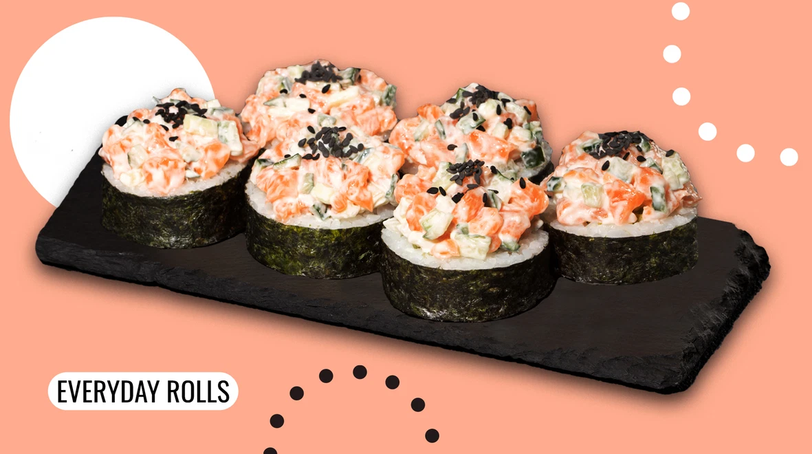Dish Felix roll with smoked salmon menu We Sushi Felix roll with smoked salmon menu We Sushi