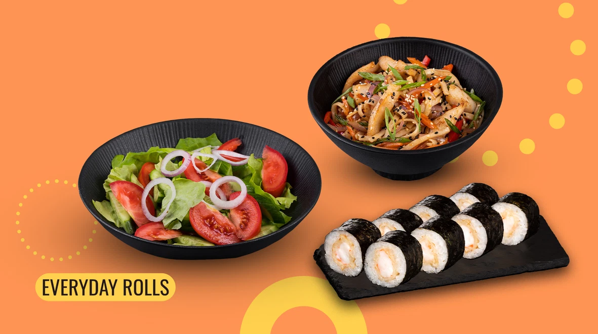 Dish Lunch Box Yin Yang menu We Sushi Lunch Box Yin Yang menu We Sushi