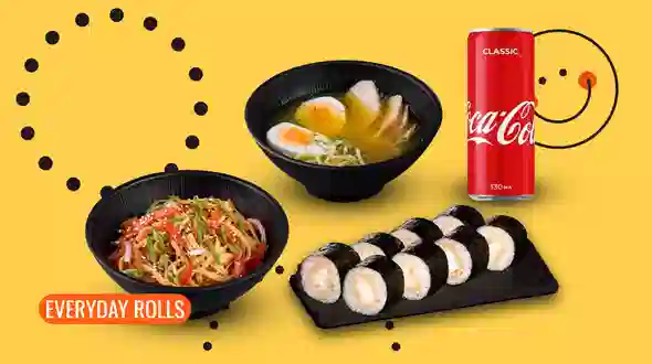 Dish Lunch Box Udon & Maki menu We Sushi Lunch Box Udon & Maki menu We Sushi