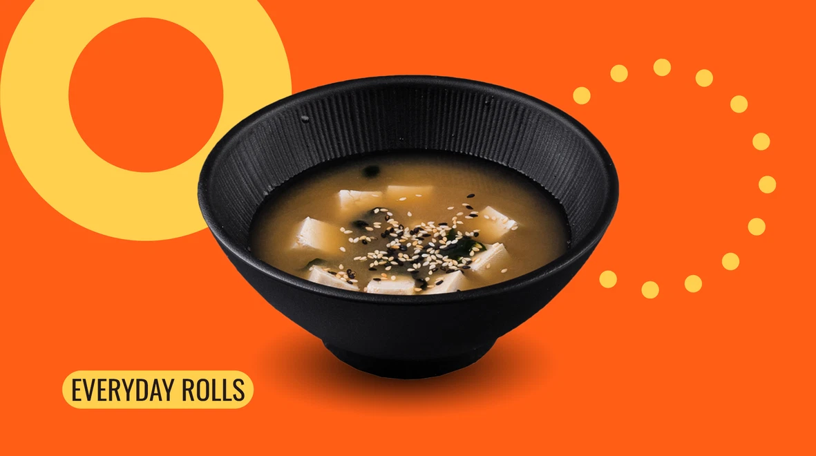 Dish Miso soup menu We Sushi Miso soup menu We Sushi
