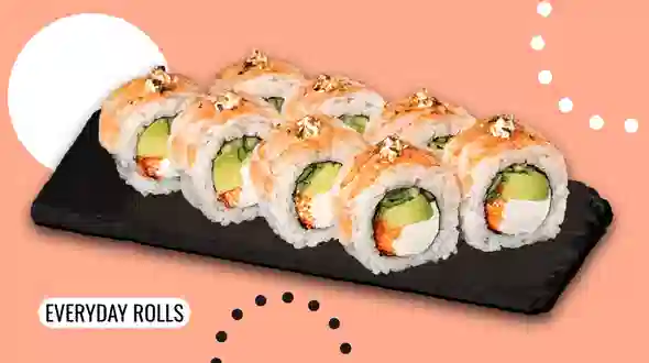 Dish Philadelphia roll with shrimp (spicy) menu We Sushi Philadelphia roll with shrimp (spicy) menu We Sushi