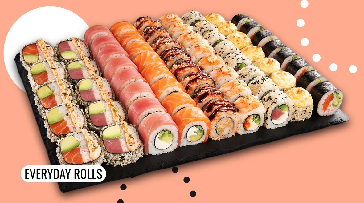 Dish Sushi Box Premium Delight 66 pcs menu We Sushi Sushi Box Premium Delight 66 pcs menu We Sushi