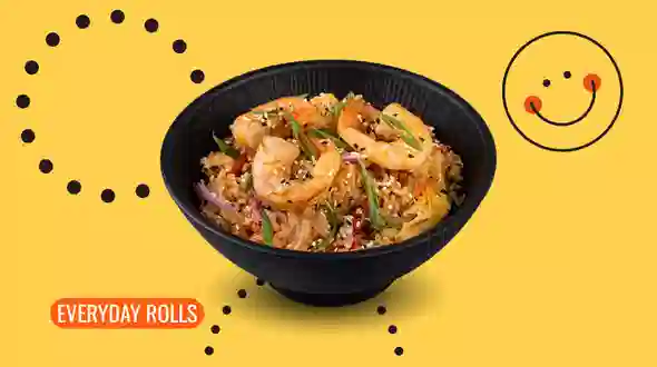 Dish Shrimps with fried rice menu We Sushi Shrimps with fried rice menu We Sushi