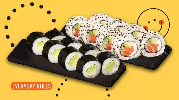 Dish Sushi Box Samurai 16 pc menu We Sushi Sushi Box Samurai 16 pc menu We Sushi