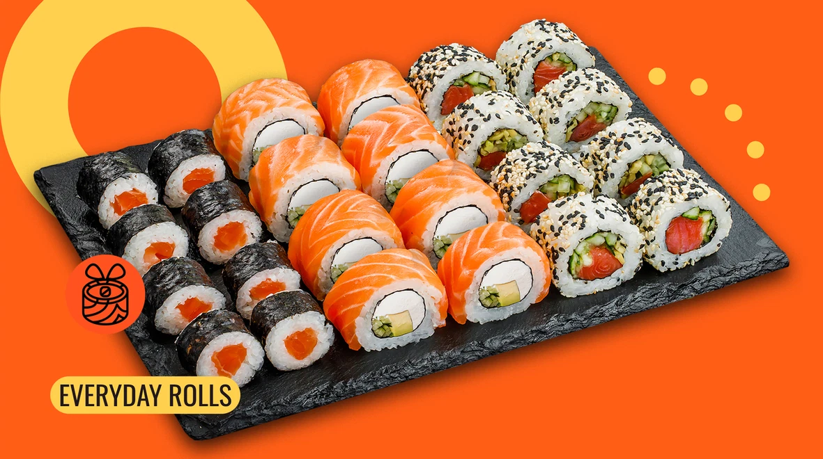 Dish Sushi Box Maxi Salmon 24 pc menu We Sushi Sushi Box Maxi Salmon 24 pc menu We Sushi