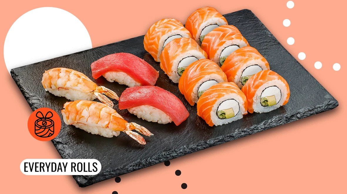 Dish Sushi Box Mini 12 pc menu We Sushi Sushi Box Mini 12 pc menu We Sushi