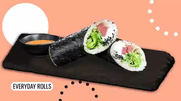 Dish Sushi burrito with tuna menu We Sushi Sushi burrito with tuna menu We Sushi