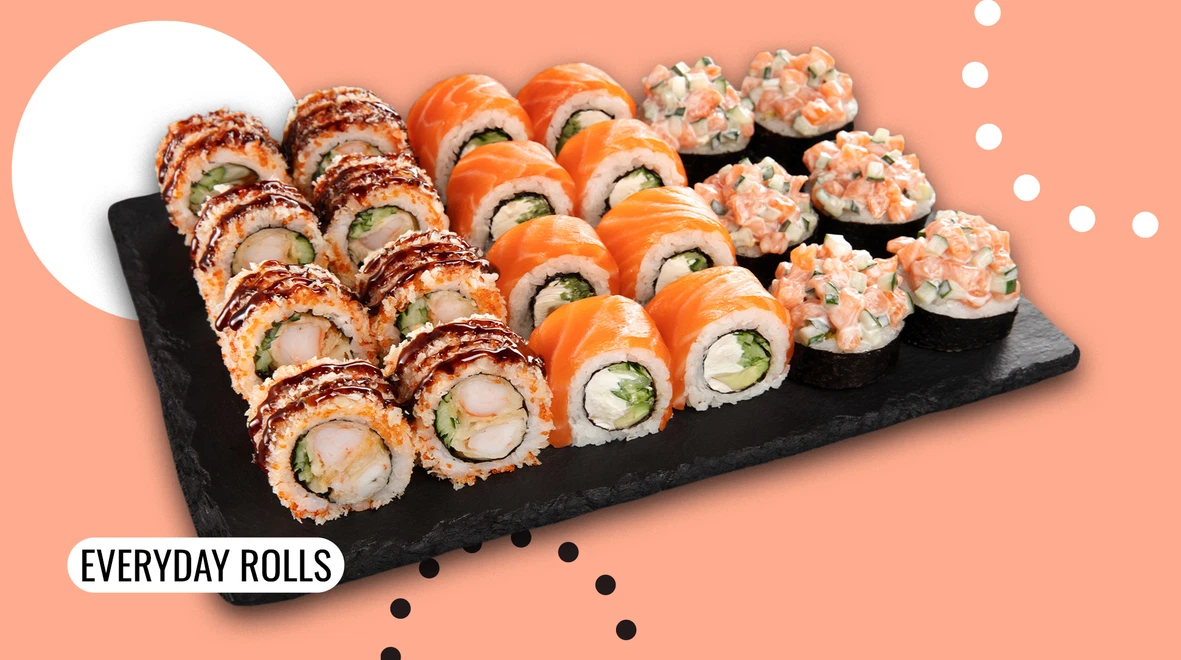 Dish Sushi Box Paradise 22 pcs menu We Sushi Sushi Box Paradise 22 pcs menu We Sushi