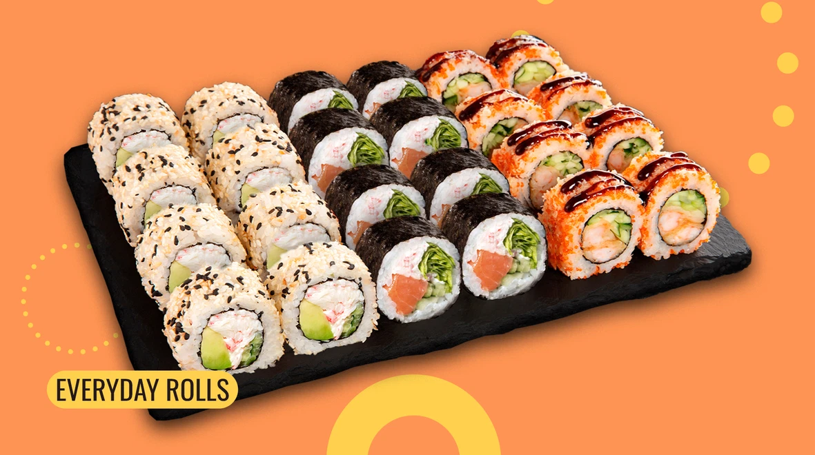 Dish Sushi Box Ogami 24 pc menu We Sushi Sushi Box Ogami 24 pc menu We Sushi